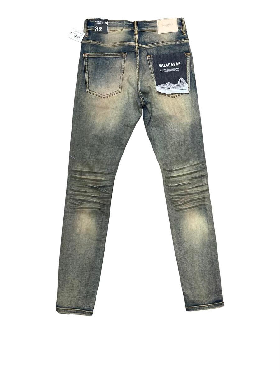 MR. CLEAN 2.0" BLU SPORCO DENIM SKINNY